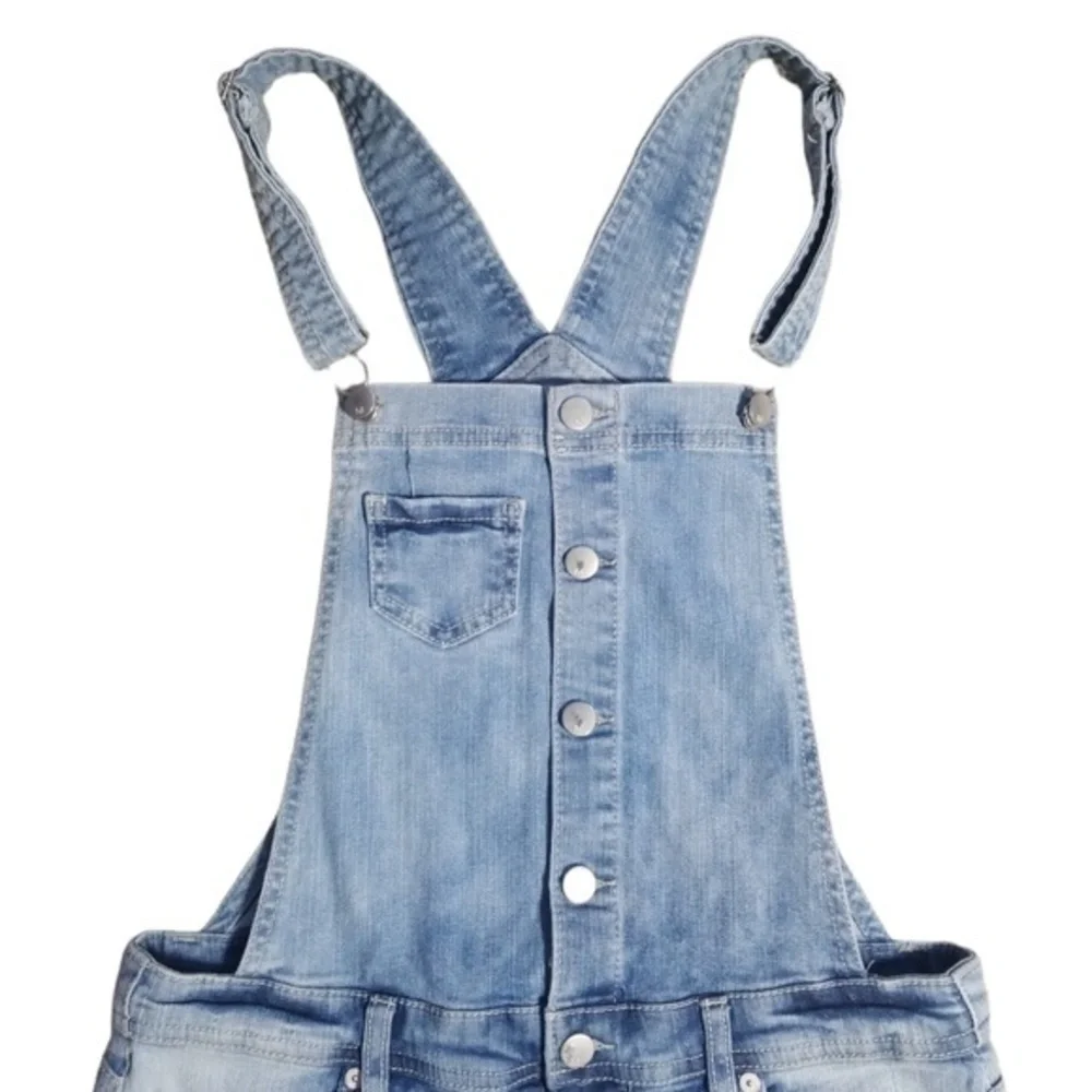 Mossimo Women's‎ Lace Denim Shortalls Overalls Sz. S